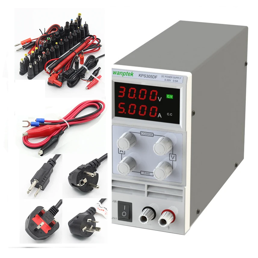 Wanptek KPS305DF светодиодный цифровой Регулируемый переключатель источник питания