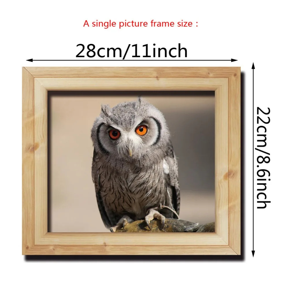 3 шт. наклейки на стену с изображением совы для детской комнаты рамка дивана декор