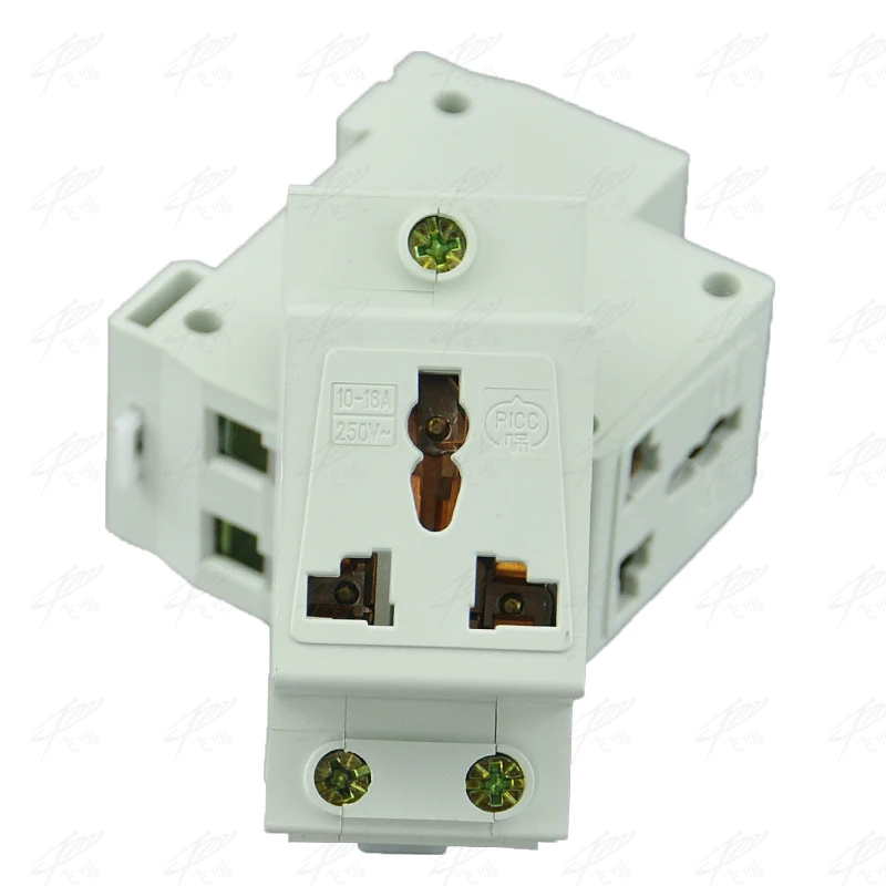 Din rail модульный разъем для распределительных щитов 3 х контактный удлинитель