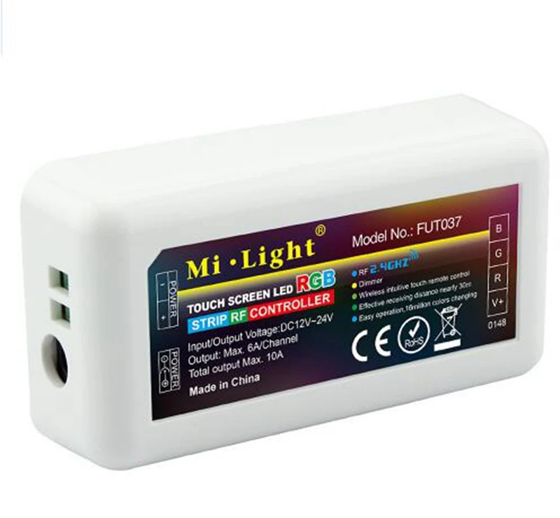 Mi. light 2 4G RGBW Пульт дистанционного управления 4 зоны Беспроводной RF RGB/RGBW контроллер