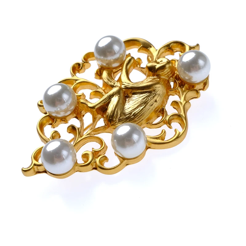 Бутик Amorita Золотая Обезьяна броши с искусственным жемчугом|brand brooch|brooch brandbrooch designer