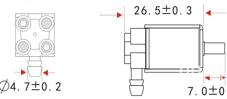 FA0520E DC 4 5 V 2/3 way электромагнитный клапан газа воздуха электронный | Обустройство