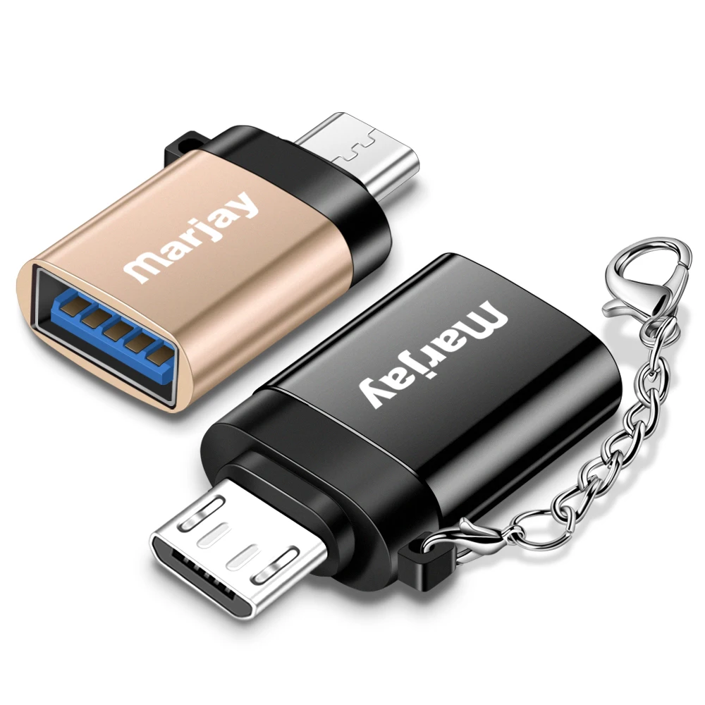 Marjay Micro USB OTG кабель адаптер для Xiaomi Redmi Note 5 Micro USB разъем для samsung S6 планшет Android USB 2,0 OTG адаптер