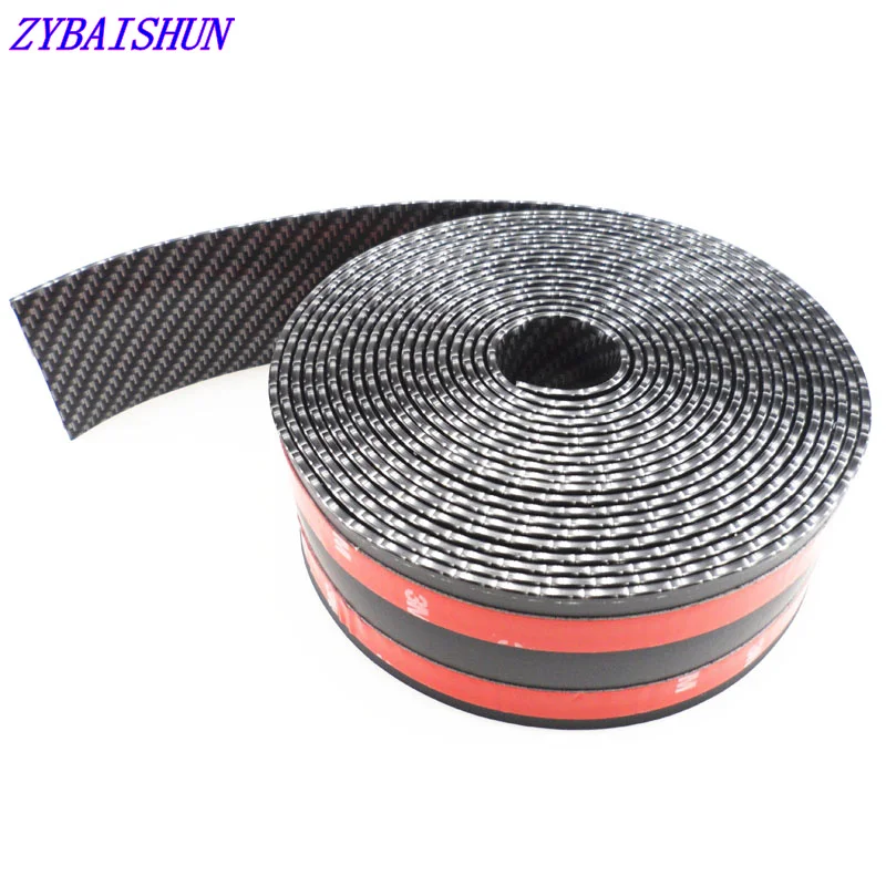 5D углеродного волокна на виниловые наклейки машину дверь бампер пленка