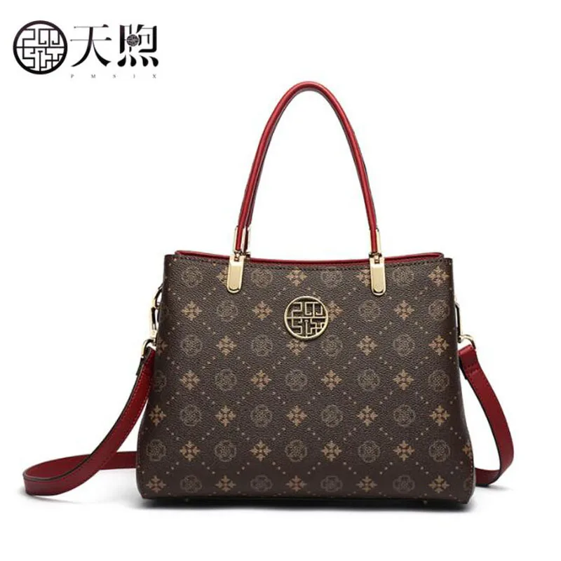 Женская винтажная сумка через плечо Большая вместительная 2019 | Багаж и сумки