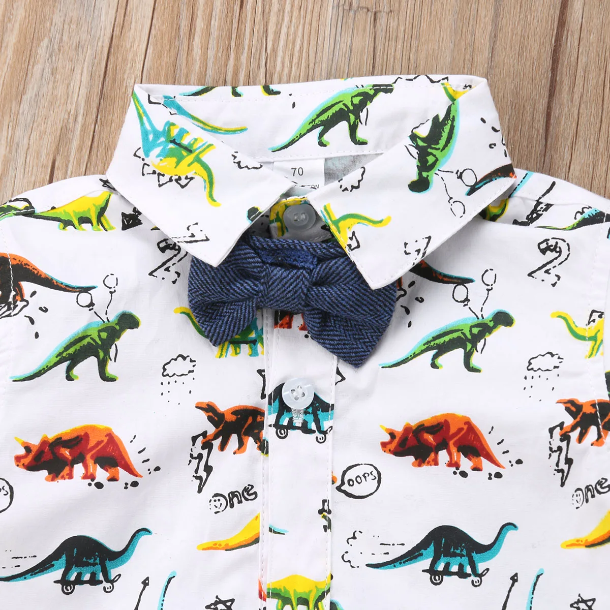 Комбинезон с принтом Хамелеон для новорожденных мальчиков 2 шт. Топы + брюки