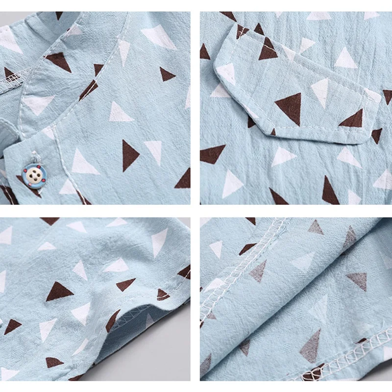 Boys Clothing Sets Summer Baby Clothes Suit Gentleman Style Shirt +Pants 2pcs for Sports Set |