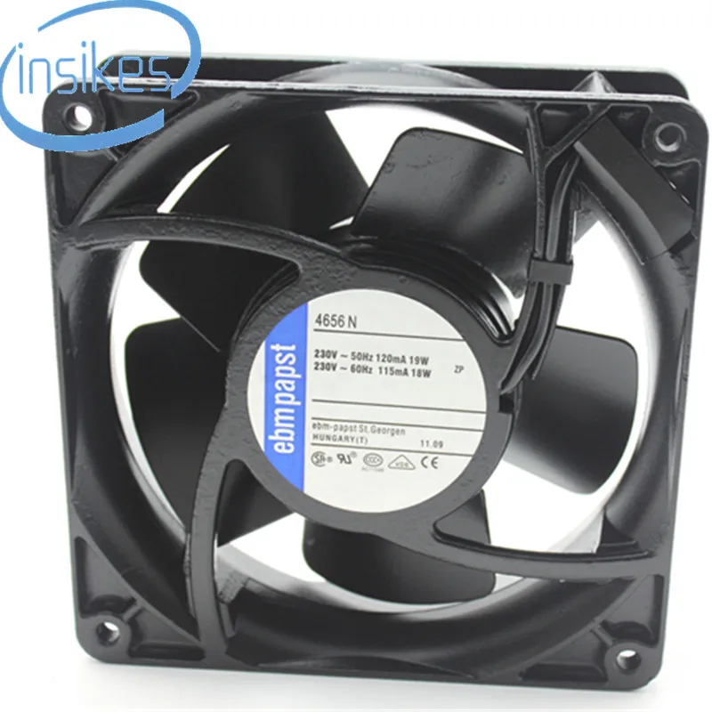Оригинальный вентилятор охлаждения с двойным шариковым подшипником 4656N 230 В 19 Вт