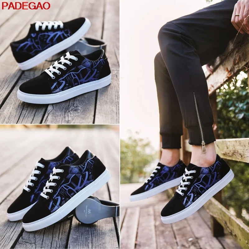 PADEGAO весной 2017 дышащие сандалии студенты Мужского Пола холст обувь досуг мода