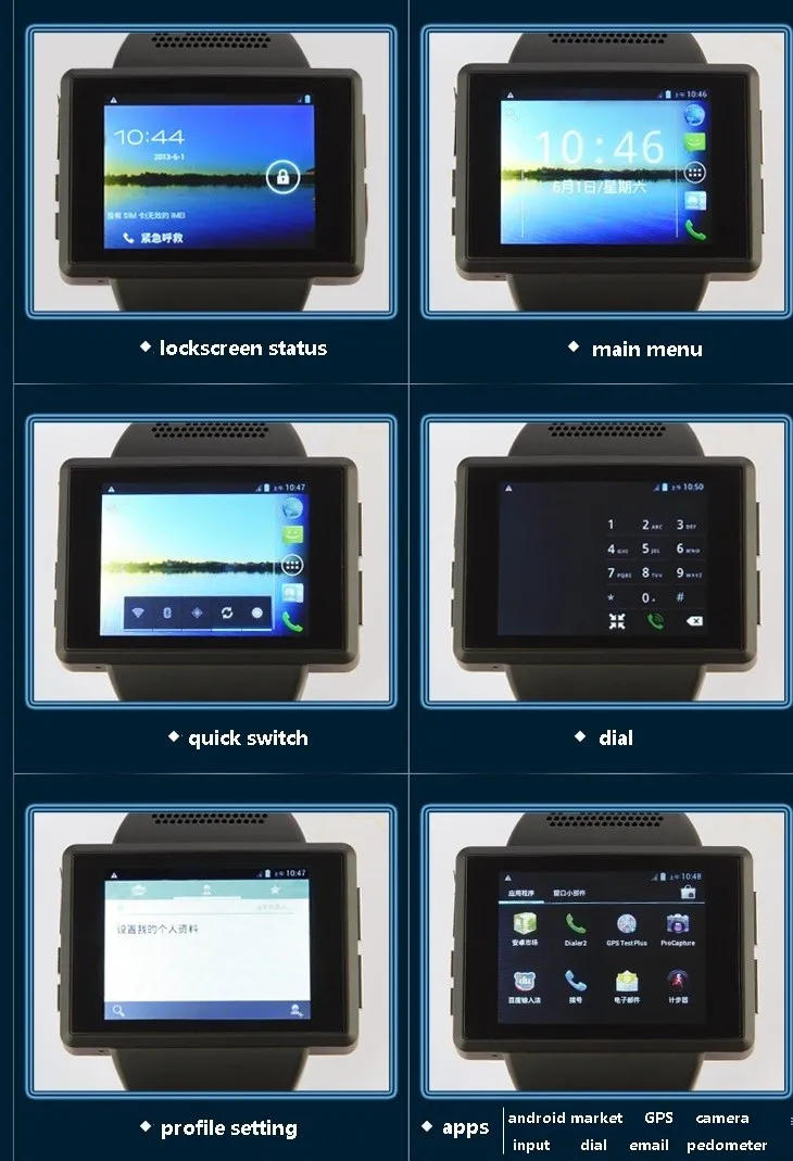 Android Смарт часы мобильный телефон Bluetooth 2,0 ''экран 2,0 Мп WiFi gps для samsung Galaxy S8 S7 S7 edge S6 S6 edge S5 Note 5 4
