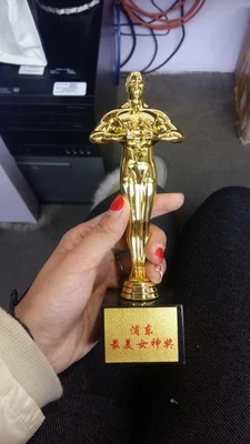 Статуя Оскара трофей Реплика трофея 19 см|academy award|trophy trophiesparty trophies |
