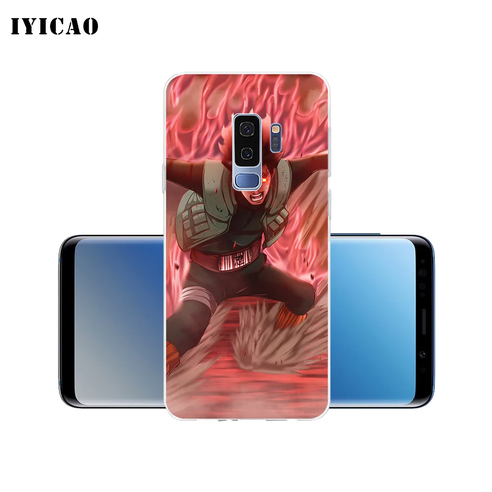 IYICAO Naruto Kakashi Guy Мягкий силиконовый чехол для телефона Samsung Galaxy S10e S10 S9 S8 Plus S7 Edge TPU |