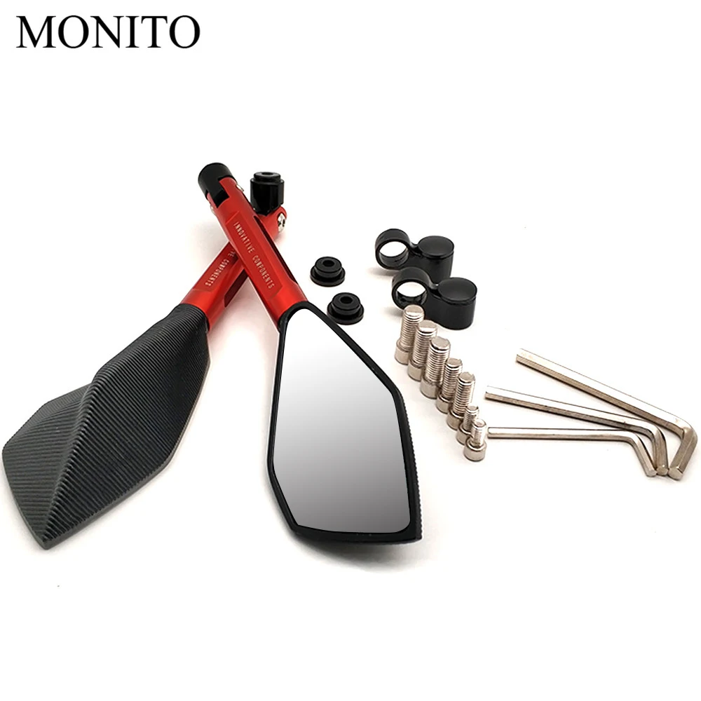 Мотоциклетные аксессуары с ЧПУ боковое зеркало заднего вида мотоциклетное для