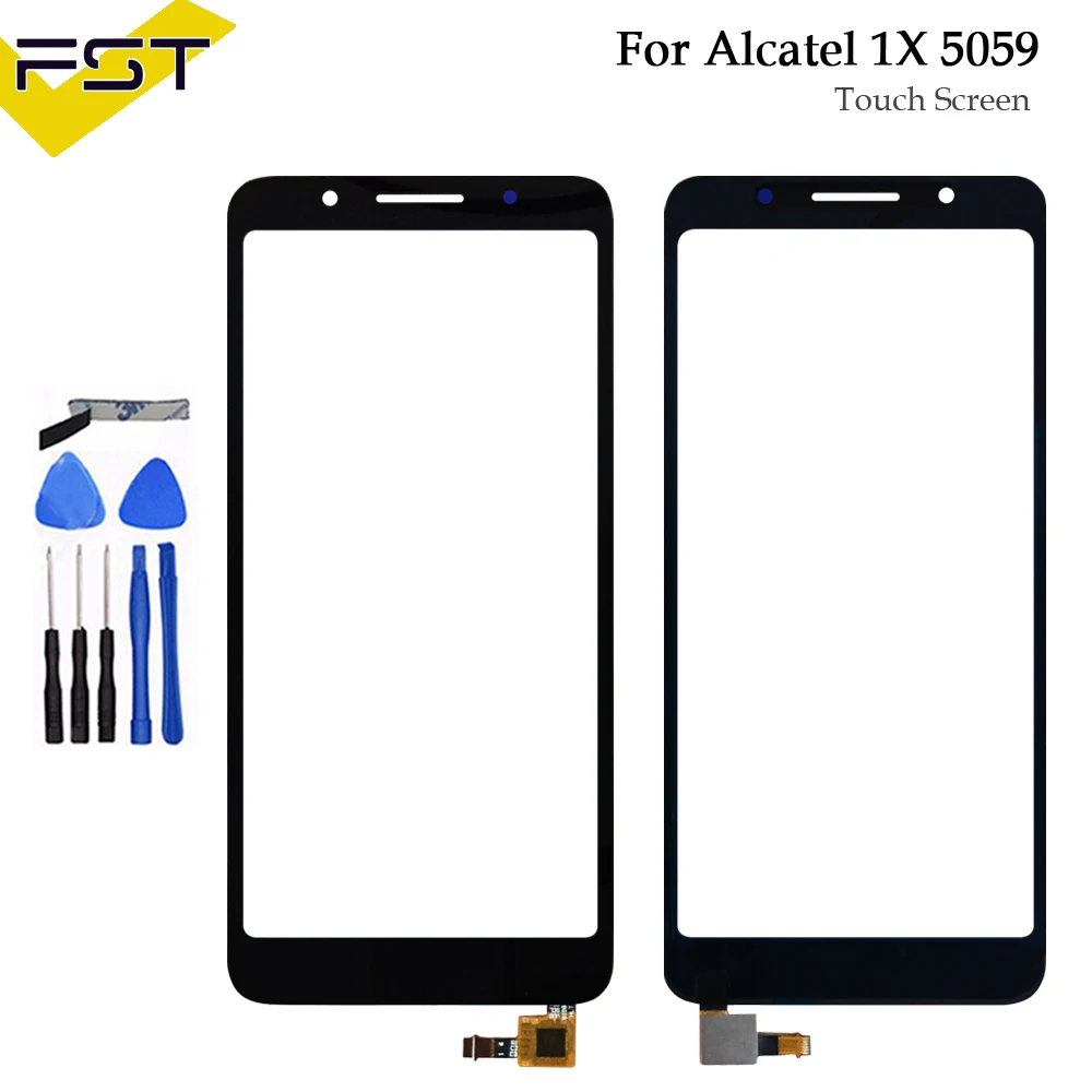 5,3 ''для Alcatel 1X 5059D 5059 сенсорный экран дигитайзер стекло Сенсорная панель объектив для 5059D запасные части+ Инструменты
