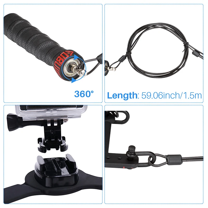 Ulanzi centrigopro centriphone Bullet-time эффект Gopro Аксессуар для съёмки селфи 360 градусов Камера Rig для GoPro Hero 6 5 4 3 Sjcam Спорт экшин камеры