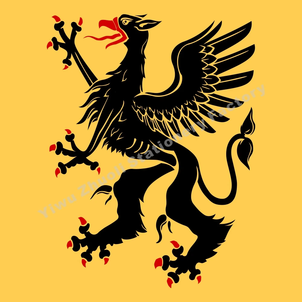 Шведский флаг округа Sodermanland 120x см (4x4 фута) г 100D полиэстер высококачественный