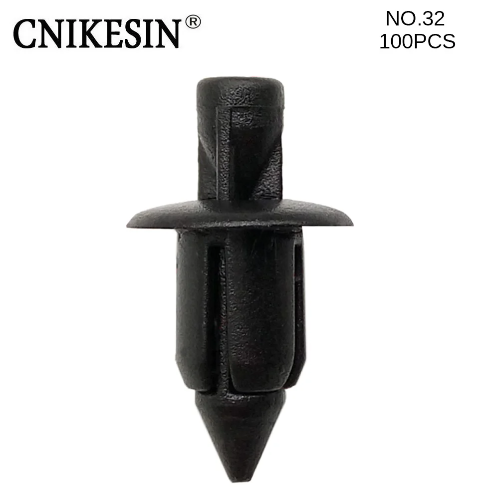 CNIKESIN 100 шт. в наличии пластиковые заклёпки для велосипеда обтекатель обшивка