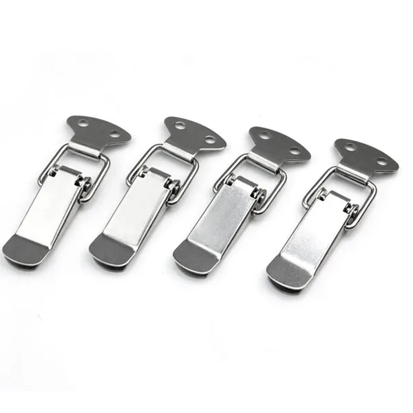 Пружинный тумблер-чехол из нержавеющей стали 4 шт. защелка для сундука багажника