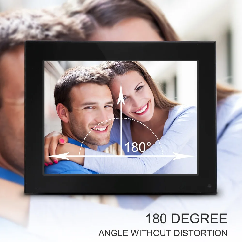 Digital photo frame 10 inch SD/MMC/SDHC picture+clock+calendar+video+audio 1024*768 | Электроника