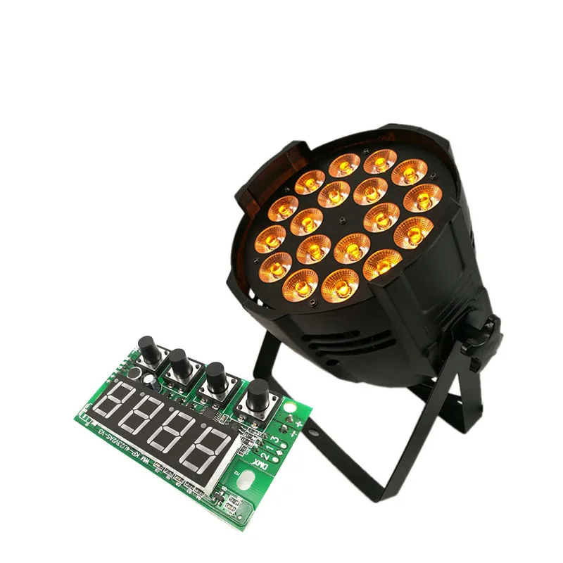 Светодиодсветодиодный панель из алюминиевого сплава RGBWA + УФ свет сценическое