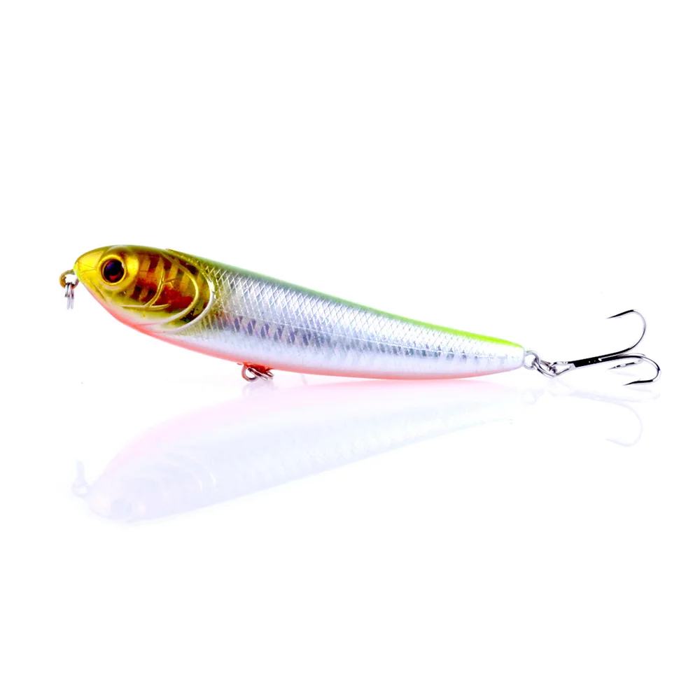 HENGJIA 1PC 10CM 16.3G Floating Pencil Longcast Fishing Lure Artificial Hard Bait Pesca Tackle | Спорт и развлечения