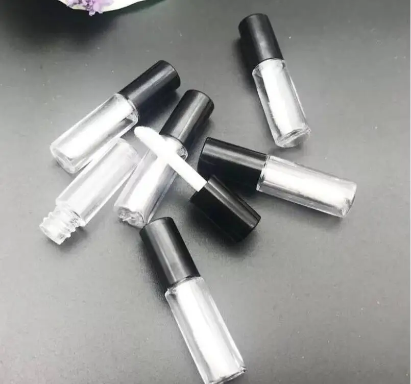 5pcs/lot 1.2ml Empty Plastic Clear Lip Balm Gloss Tubes Bottle Containers Lipstick Fashion Cool | Красота и здоровье