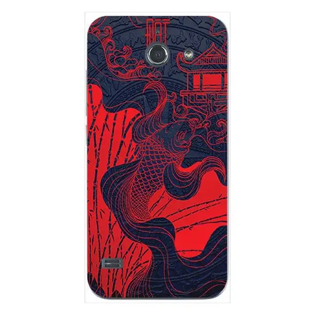 Чехол для телефона huawei Ascend Y550 Y 550 L01 Y550-L01 корпус телефона с рисунком окрашенный мягкий чехол в виде цветка для huawei Ascend Y550 - Цвет: L127