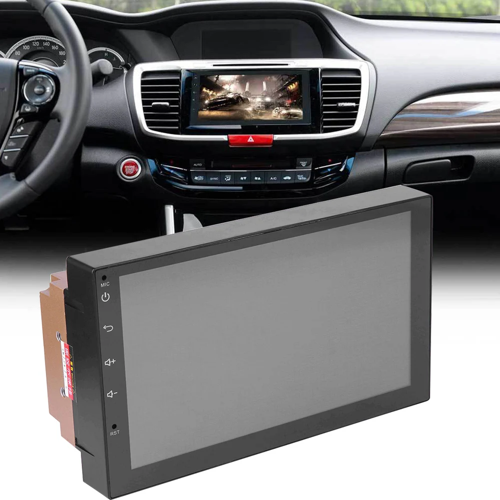 Car Android 7.1 Navigation WIFI Stereo Radio MP5 Bluetooth 7 Inch Screen HD Rear Camera Player GPS FM | Автомобили и мотоциклы