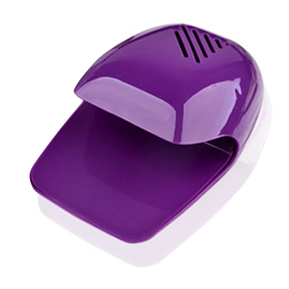 purple Мини-Сушилка для ногтей, маленький вентилятор, сушильная машина для гель-лака, портативная машина для полирования ногтей, Сушилка для ногтей - Цвет: purple