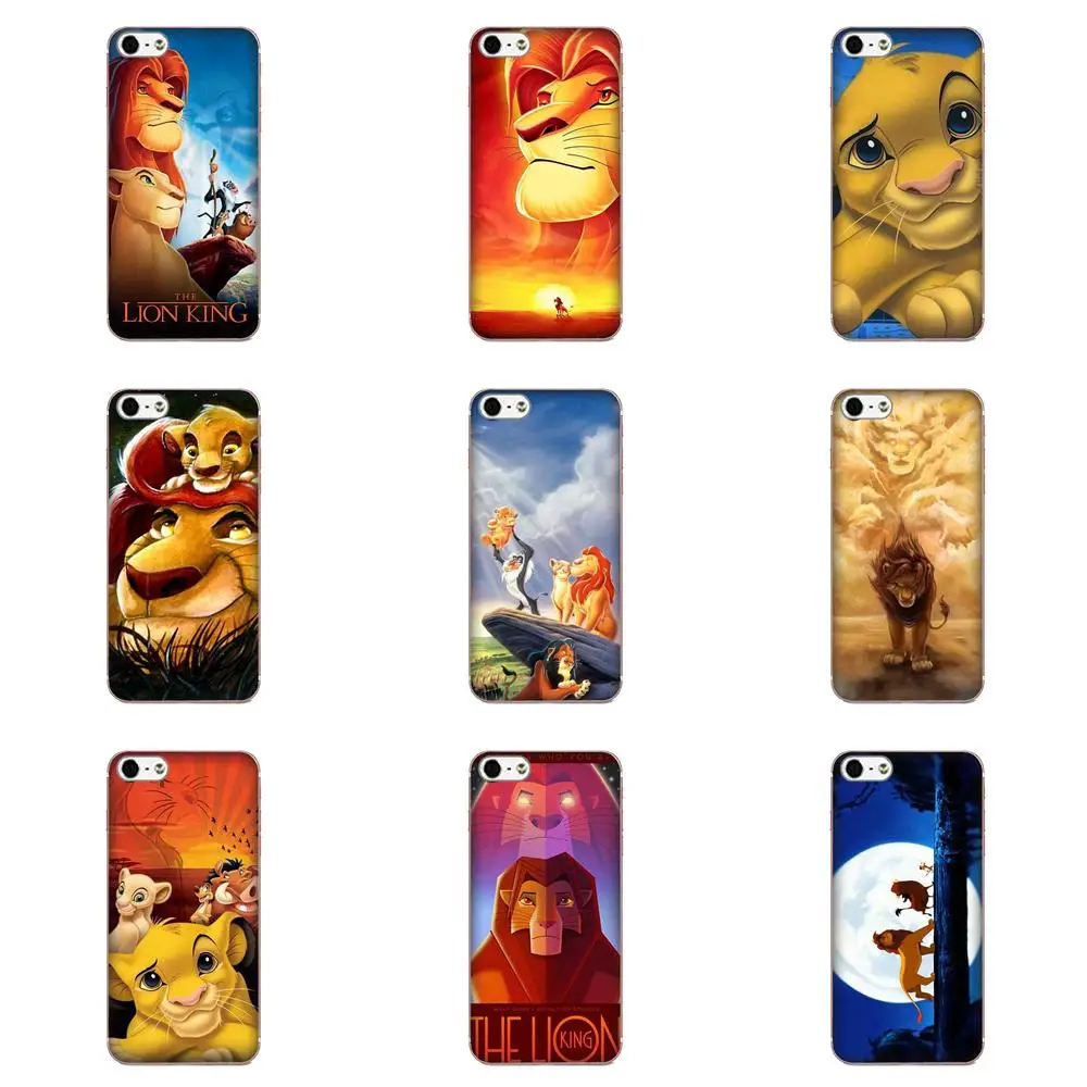 Мягкий ТПУ дизайн по индивидуальному заказу Le Roi Lion King для Sony Xperia Z Z1 Z2 Z3 Z4 Z5 compact Mini