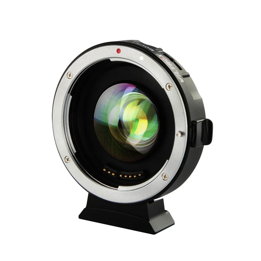 Viltrox телефон с редуктором адаптер автофокусом 0.71x для Canon EF mount lens to M43 camera EM10/EM10 II/EM10