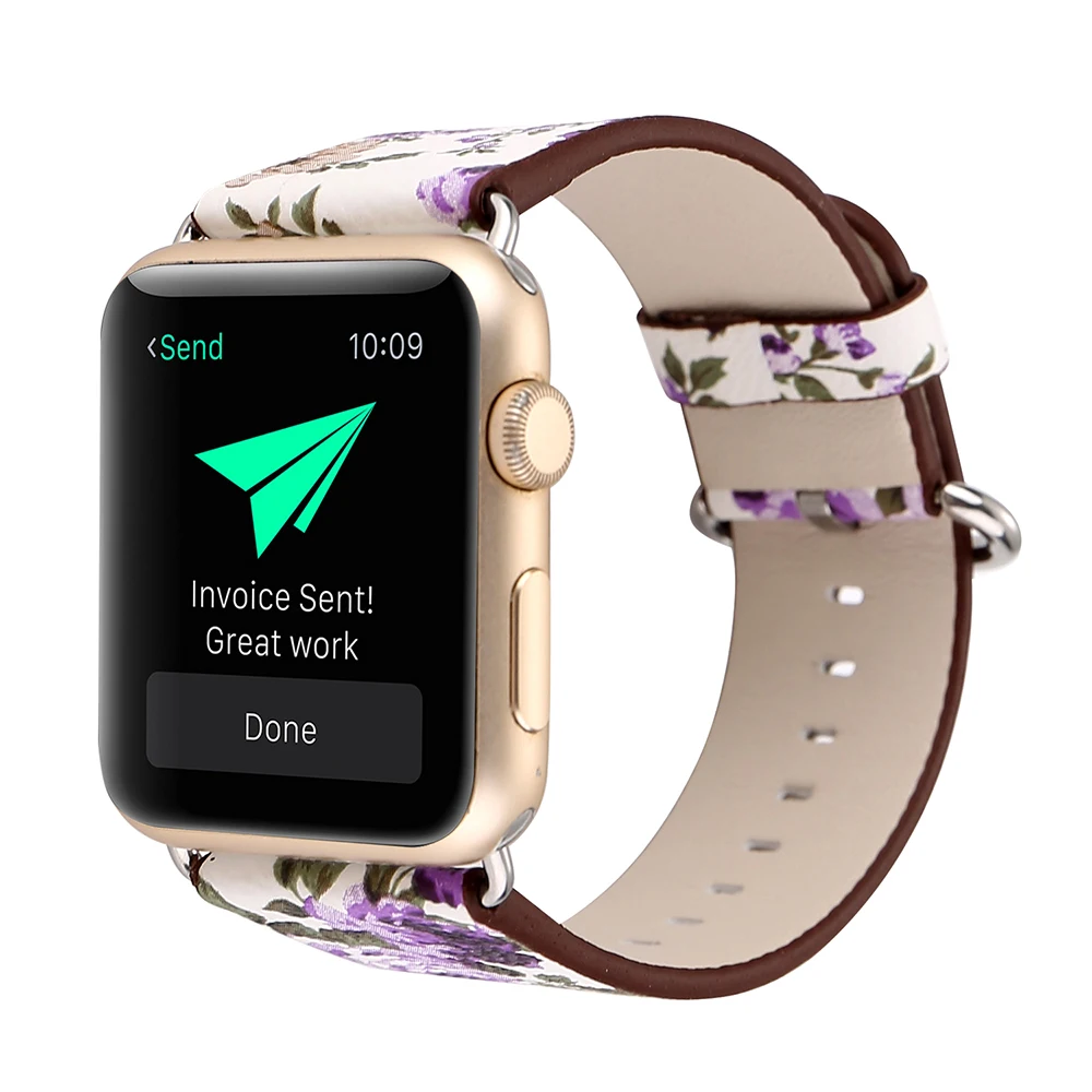 Ремешок из мягкой искусственной кожи для Apple IWatch 38 мм/42 мм пасторальный/Сельский