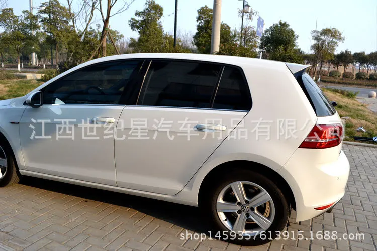 Задний спойлер для Volkswagen Golf 7 rline GTI ABS заднее крыло с индивидуальным цветом сделай