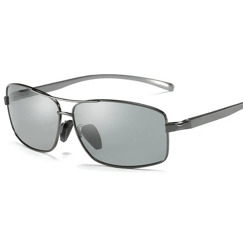 Мужские фотохромные поляризационные солнцезащитные очки для вождения с защитой