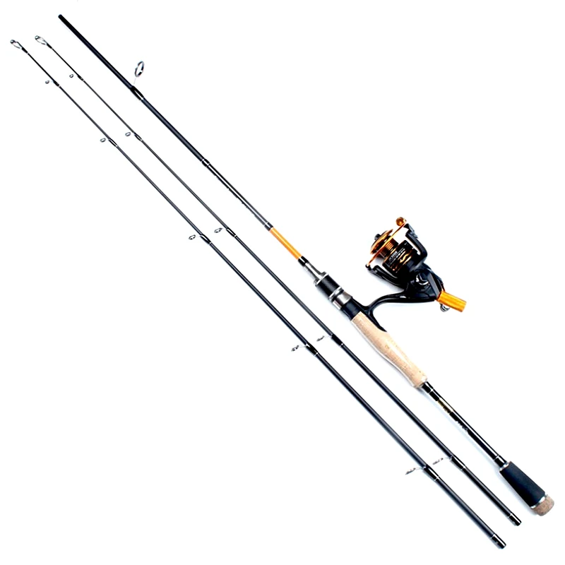 

1.8/2.1/2.4m double tips carbon lure fishing rod spinning casting fish rod M/MH power 2 sections lure weight 8-30g