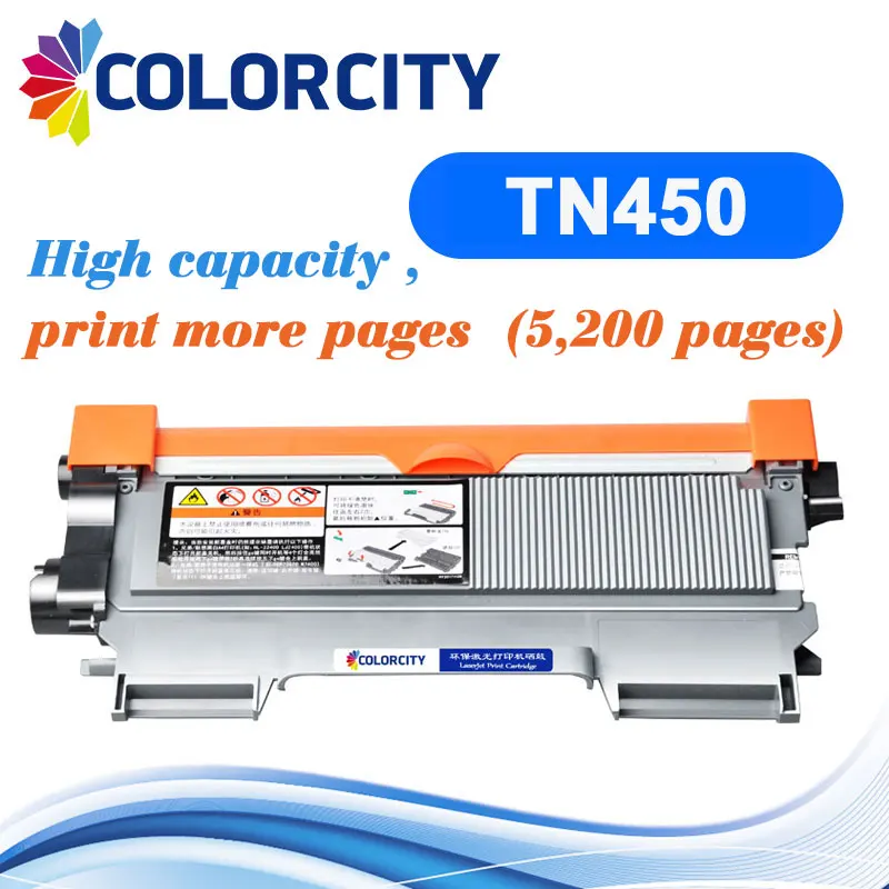 COLORCITY TN450 тонер картридж для brother 2220 2230 2240 2250dn 2270dw 2280dw DCP 7057 7060d 7065dn MFC 7360n принтер 5 2