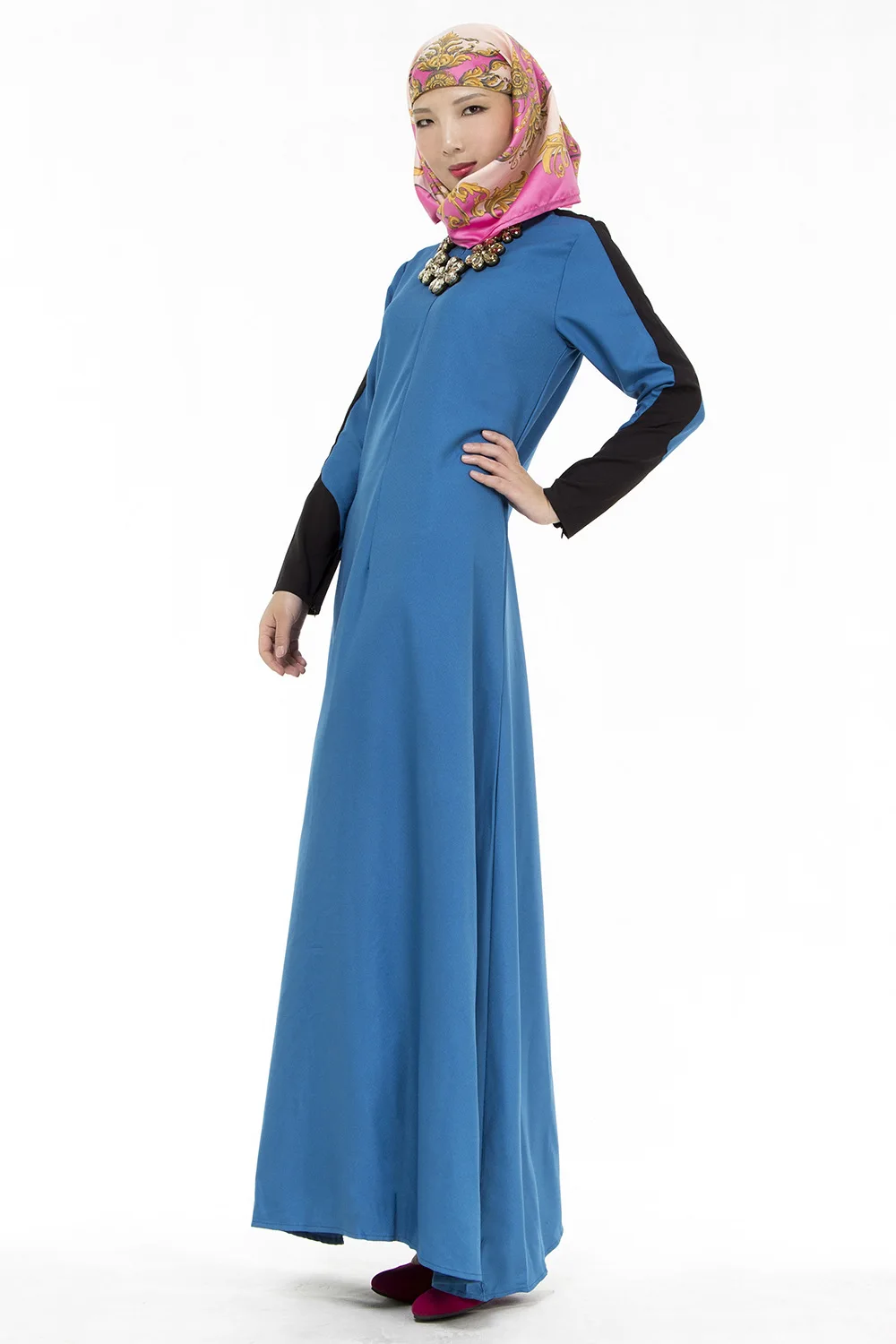 Caftan Топ мода 2016 аппликация для взрослых новая распродажа турецкие мусульмане