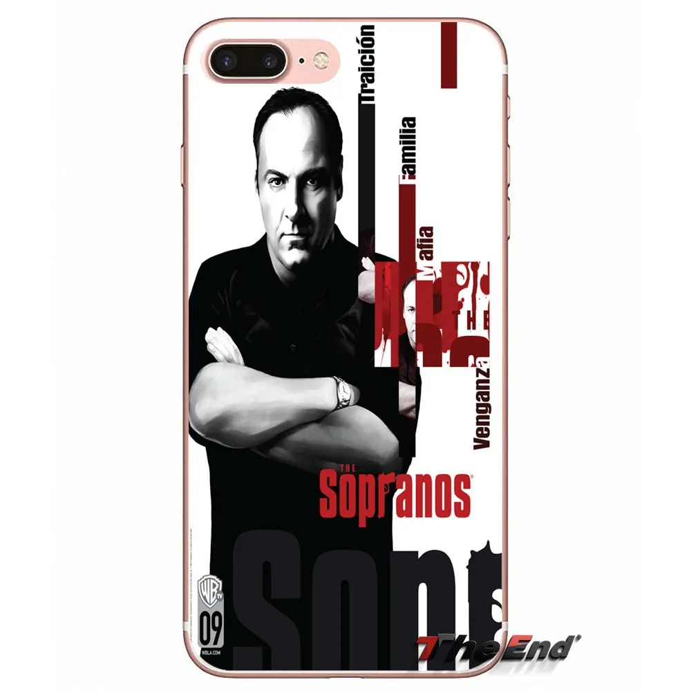 Sopranos TV Series TPU силиконовый чехол для Samsung Galaxy S3 S4 S5 MINI S6 S7 edge S8 Plus Note 2 3 4 5 Grand Core Prime|silicon