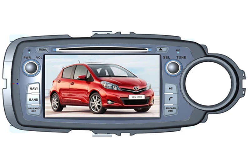 7 дюймовый автомобильный dvd плеер с GPS (опционально) аудио Радио стерео USB/SD AUX BT/TV