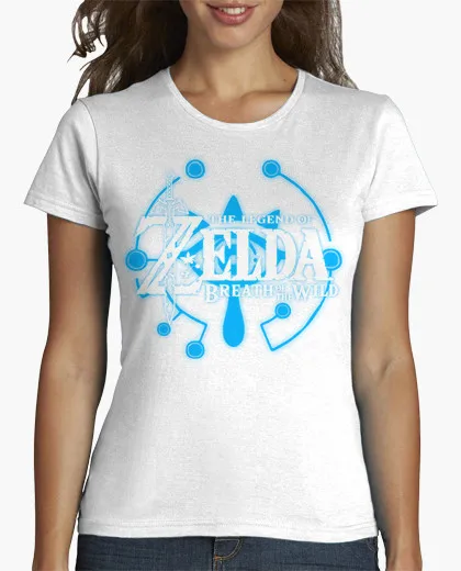 Лето В убыток футболки женщин Легенда О zelda дыхание Дикий короткий шеи Характер
