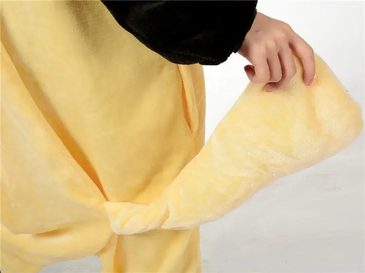 Забавный мультфильм кигуруми пижамы овечки Onesie с капюшоном Шон Комбинезоны для