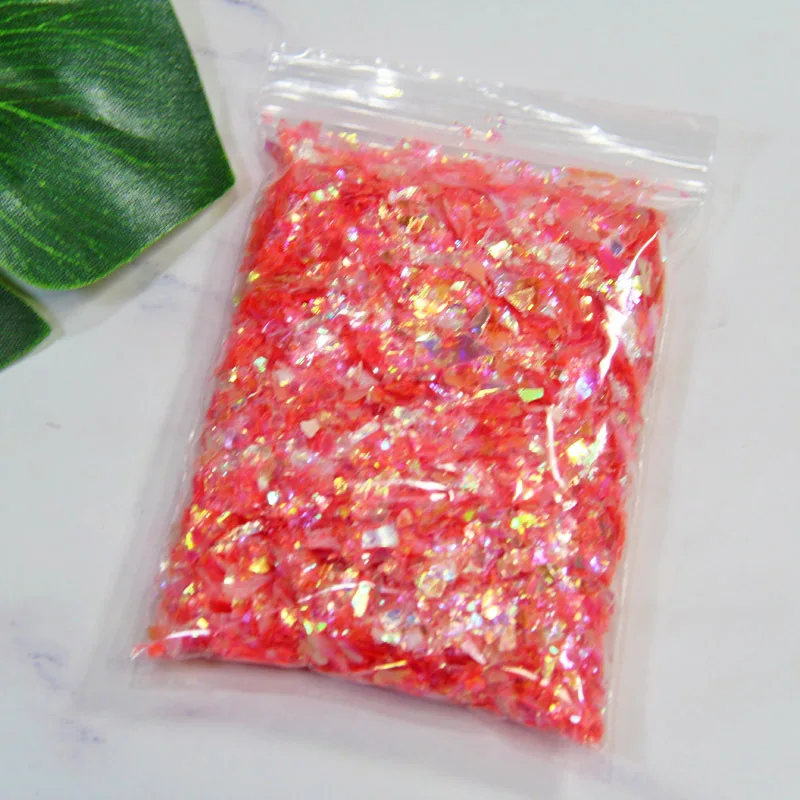 CHENG WANG Slime Companion DIY в мешках Seashell бумажная конфетная бумага блестящая слизи
