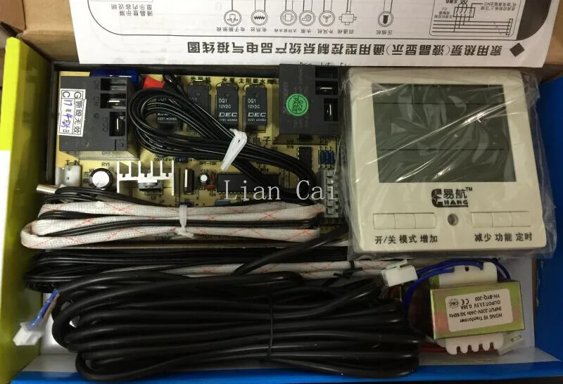 Универсальный контроллер нагревателя воздуха в воду панель отображения