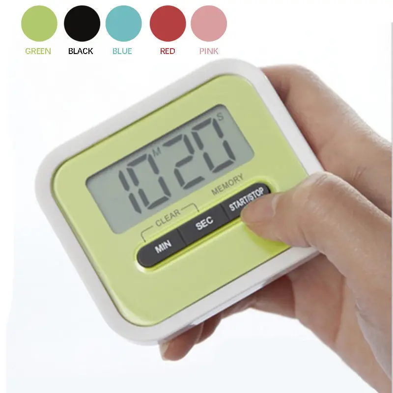 Цифровой кухонный таймер студенческий лабораторный будильник с напоминанием о