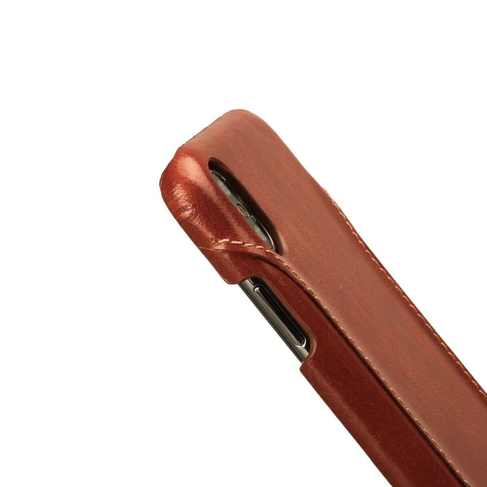 Для iPhone Xs X натуральная кожа масло воск кожа сшивание бизнес чехол на заднюю панель мобильного телефона оболочка для iPhone 8 Plus 7 6 6s Plus чехлы
