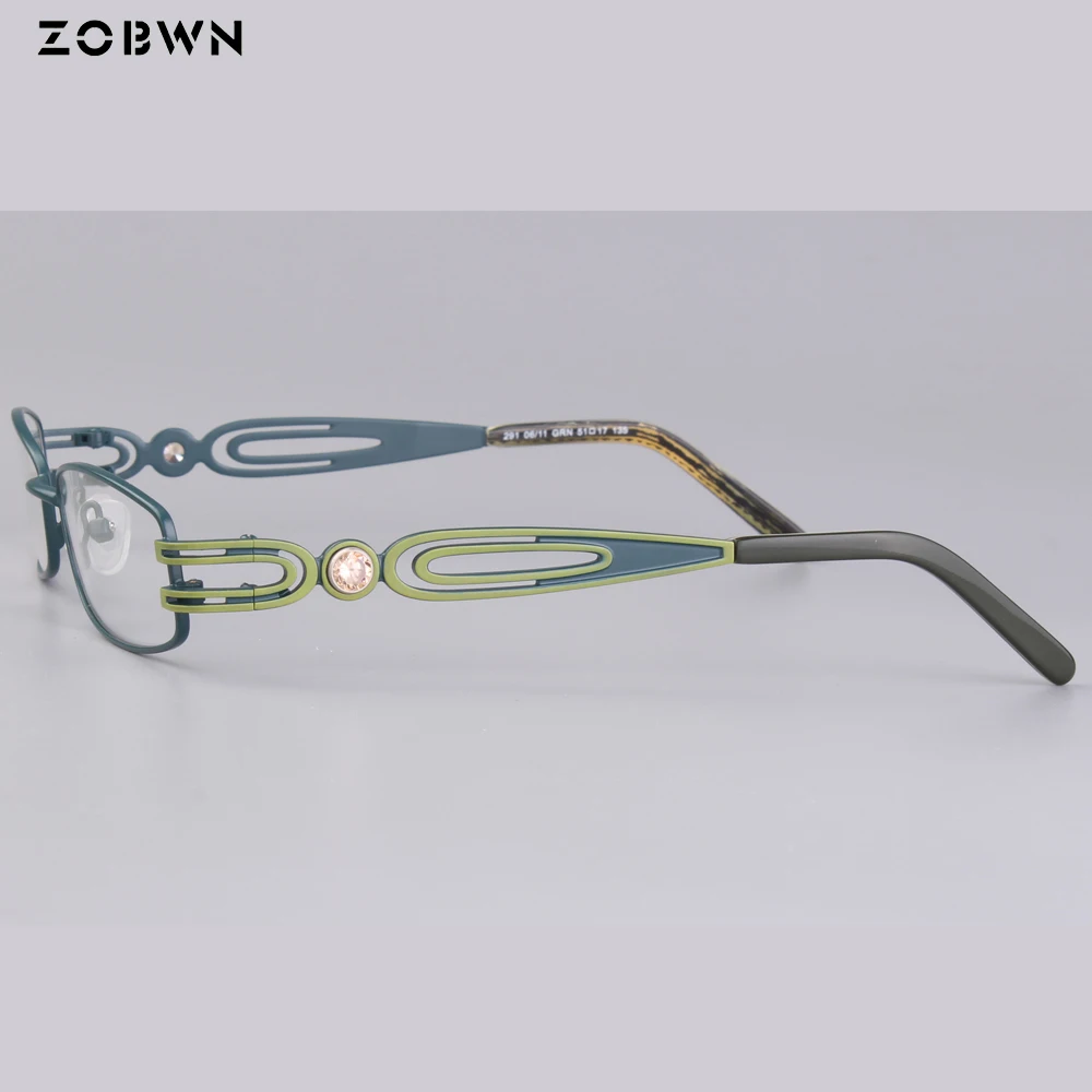 Новые модные женские очки ZOBWN Женские аксессуары для очков украшенные камнями
