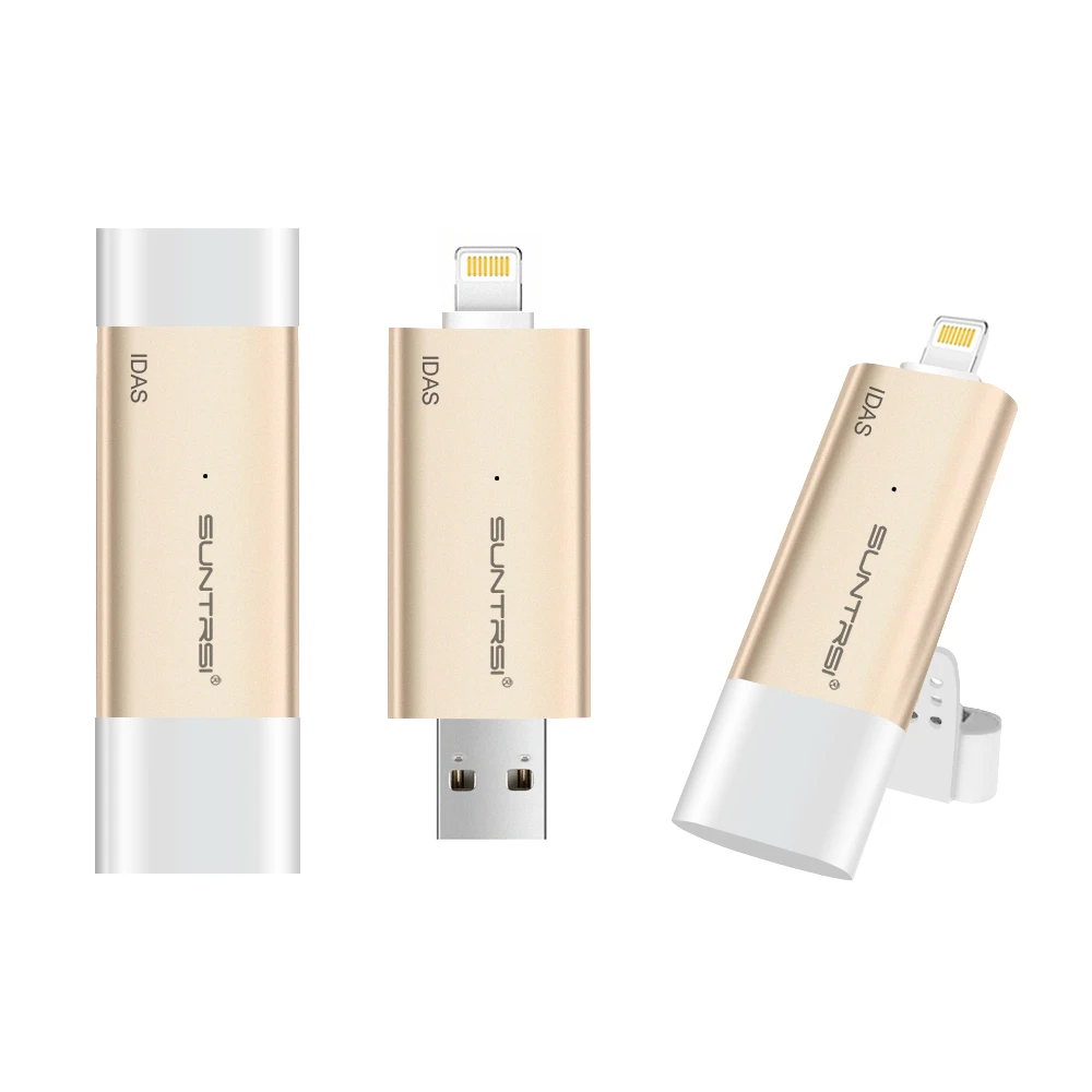 Suntrsi USB 3.0 Flash Drive для iphone 8x7 6S 5S/ipod/ipad накопитель 128 ГБ флэш OTG 64 32 IOS ПК Lightning|ipad pen