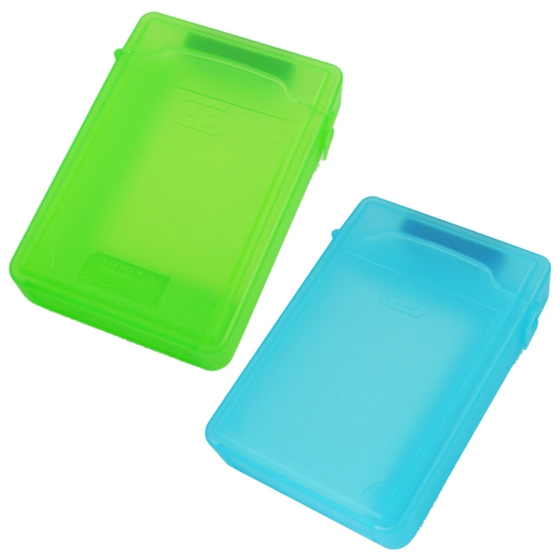 2 PCS 3.5 Inch Storage Box IDE / SATA HDD (Blue &amp Green) |