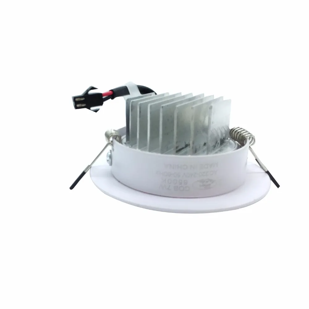 New Arrived Dimmable Recessed led downlight COB 5W 7W LED Spot light ceiling lamp AC85-265V Drive Include | Лампы и освещение