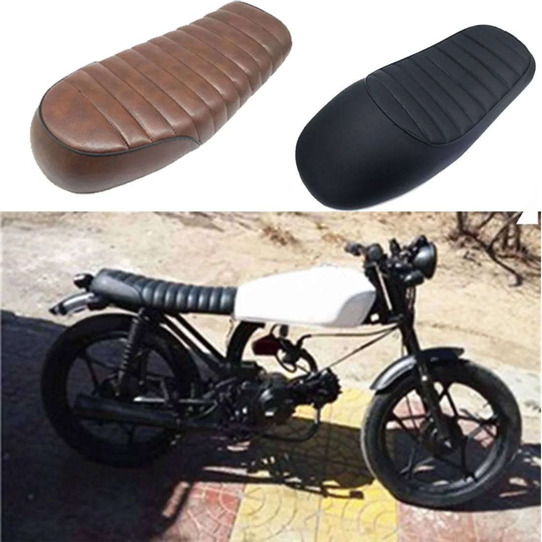 Dongzhen чехол для сиденья мотоцикла подушка Подходит CG125 Outle Racer Ретро